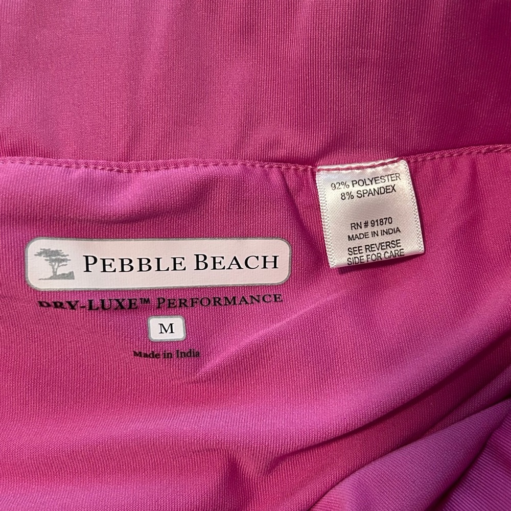 Pebble Beach Dry Luxe Performance Women’s Pink Golf skort size M - Picture 3 of 6